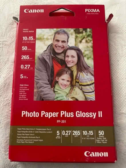 Photo of free Photo paper 10 x 15 cm (Rosemount AB25) #1