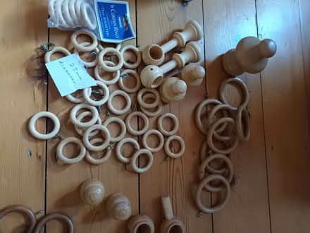 Photo of free curtain rings (Old Road OX3) #1