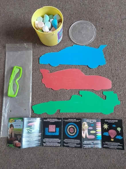 Photo of free Cars stencils and chalks (Sevenoaks TN13) #2