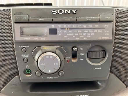 Photo of free Sony Radio/CD player (The Folders Lane Estate RH15) #2