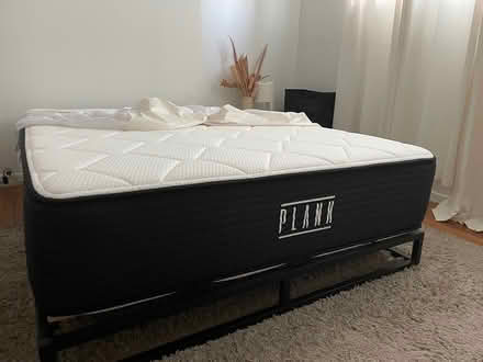 Photo of free Full size mattress and bed frame (Mid City 90019) #1