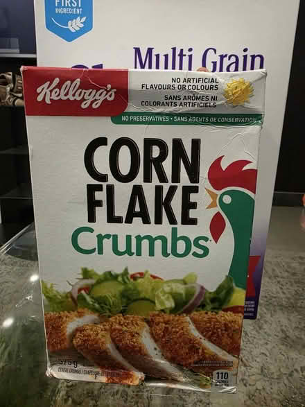 Photo of free Corn flake crumbs (Churchil Meadows & Thomas st) #1