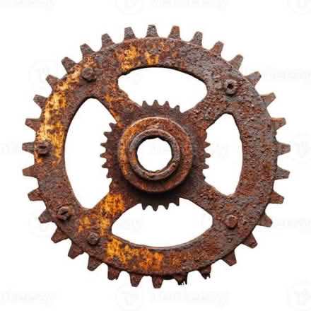 Photo of Old sprockets or gears (Birstall WF17) #4