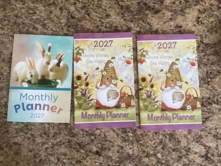 Photo of free 2027 Monthly Planners (Holmdel/Takolusa Drive) #1