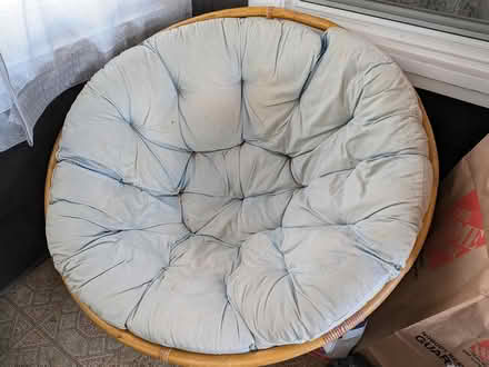 Photo of free papasan chair (Anna st in Teaneck) #1