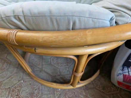 Photo of free papasan chair (Anna st in Teaneck) #2