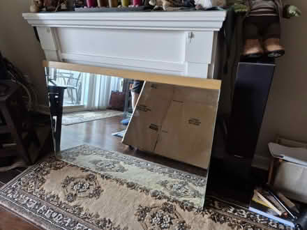 Photo of free Large mirror (Port Coquitlam south.) #1