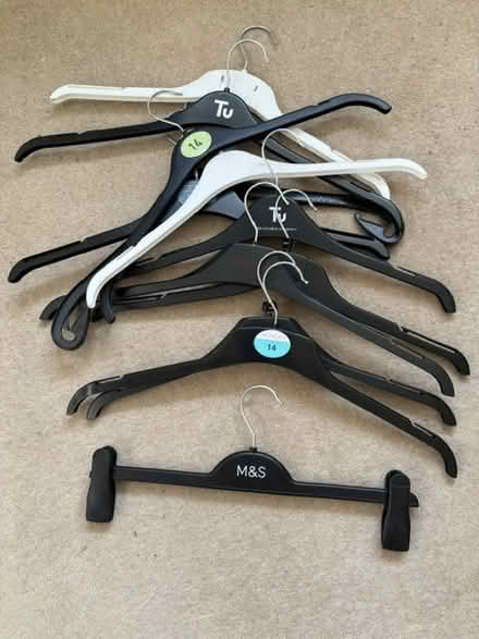 Photo of free Plastic Coat Hangers (Macclesfield SK10) #1