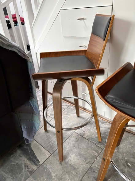 Photo of free Two breakfast bar chairs (Chorlton M21) #2