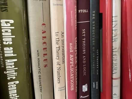 Photo of free Very Old Math Textbooks #2