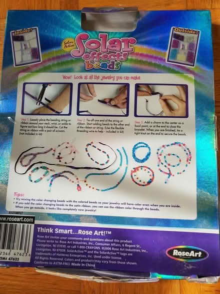 Photo of free Solar beads craft kit (Near Experimental Farm) #2