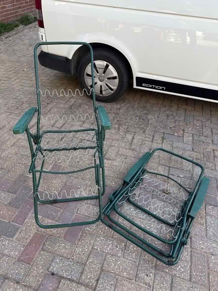 Photo of free 2 reclining garden chairs (Littleham EX8) #1