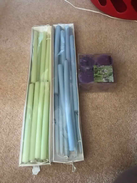 Photo of free Used and unused candles (Woodley RG6) #1