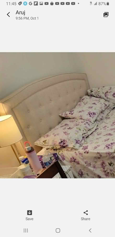 Photo of free Queen size headboard (Downtown Bartlett) #1