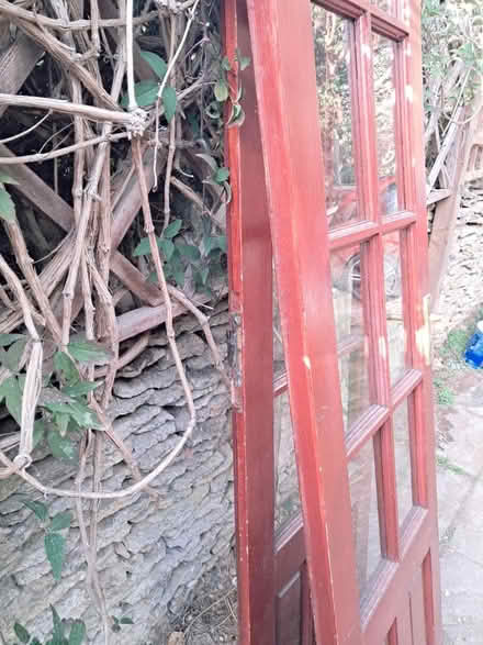 Photo of free Wooden French doors (OX25, Weston on the green) #2