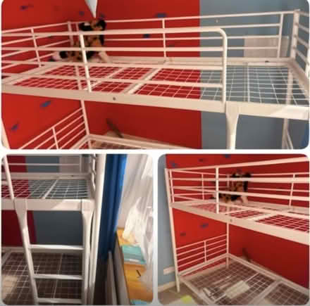 Photo of free Svarta Ikea bunk beds (Church Lane, Bedford MK41) #1
