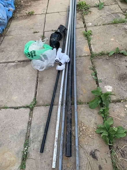 Photo of free Plastic pipe etc (Ospringe ME13) #1