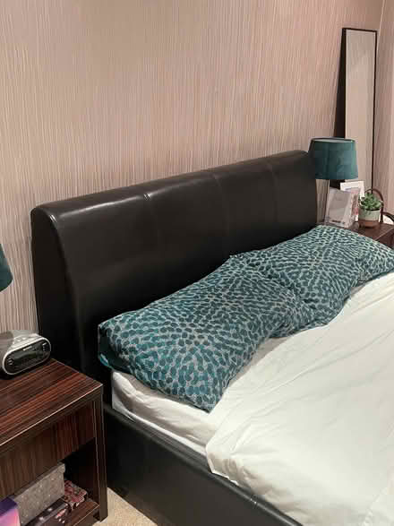 Photo of free Double Bed Frame (+optional mattress) (Drayton Park N5) #3