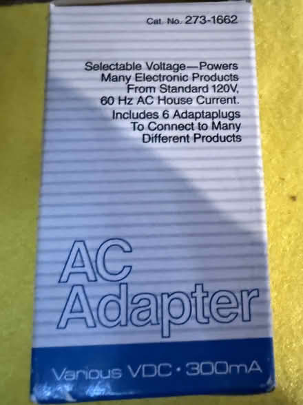 Photo of free AC Adapter (Terra Linda) #2