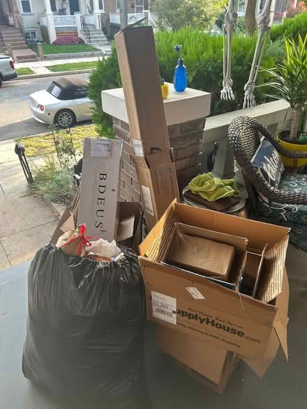 Photo of free Boxes & bag packing materials (Petworth) #1