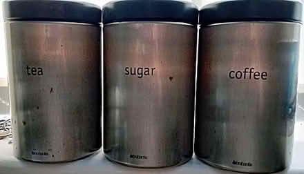 Photo of free 3 Silver tins (Glenfield Rd area LE3) #1