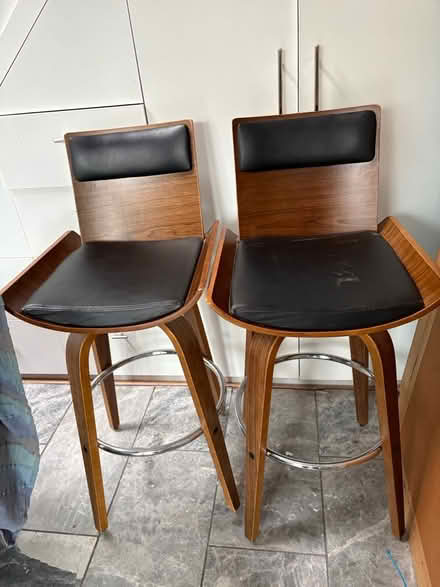 Photo of free Two breakfast bar chairs (Chorlton M21) #1