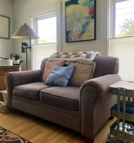 Photo of free Sofa and Love Seat (94 Meridian St., Greenfield) #1