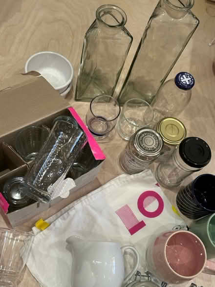 Photo of free Kitchen items glasses mugs jug jars (Peckham SE15) #2