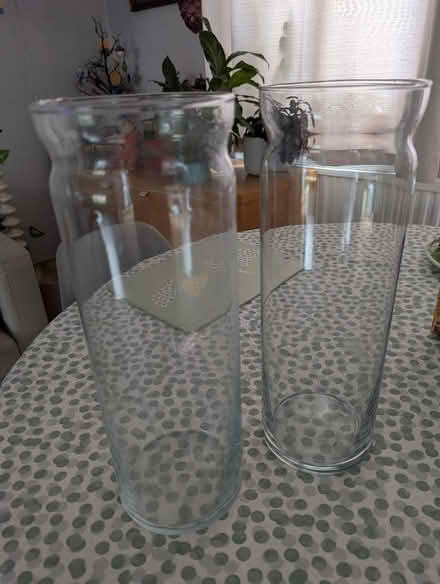 Photo of free Pair of decorative glass vases (Tenterden TN30) #1