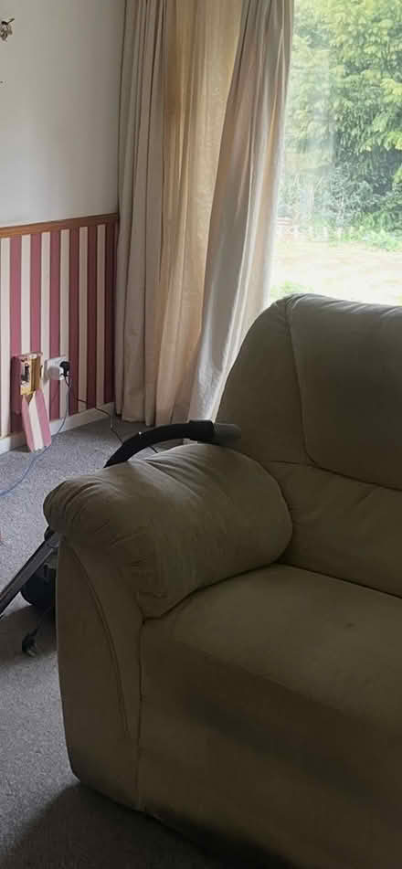 Photo of free 3 seater sofa and armchair chairs (B14 7As) #3