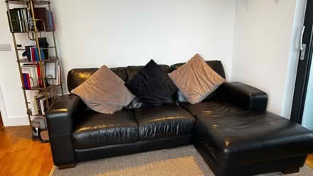 Photo of free 3 seater leather sofa (Lewisham SE13) #1