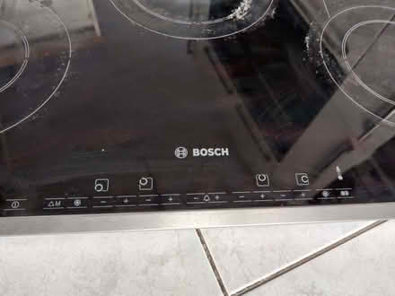 Photo of free Bosch 80cm Electric Ceramic Hob (PKC845T02E) - Needs a clean (Mansfield NG19) #1