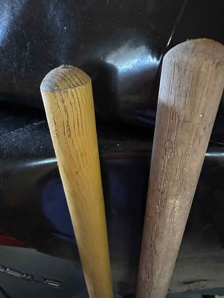 Photo of free 2 wooden poles (Media/Swarthmore area) #1