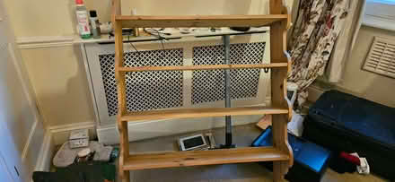 Photo of free set of pine shelves in very good condition (Chelsea SW10) #1