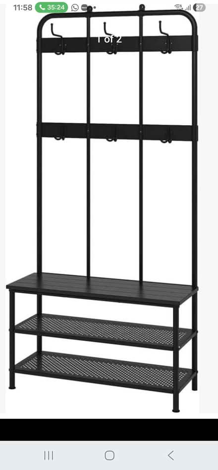 Photo of free Coat/Shoe Rack (Bampton OX18) #1