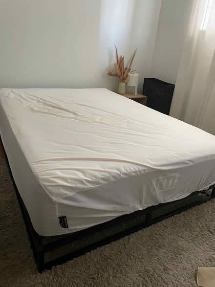 Photo of free Full size mattress and bed frame (Mid City 90019) #3