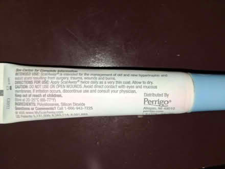 Photo of free Scar Away gel (07075 - Wood Ridge) #2