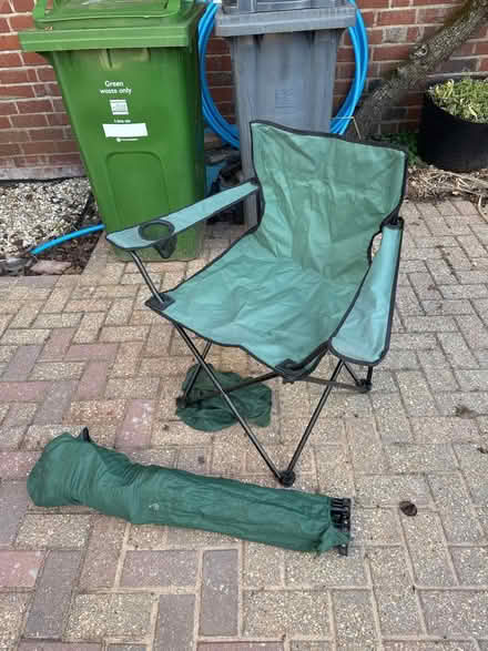 Photo of free 2 folding camping chairs (Littleham EX8) #1