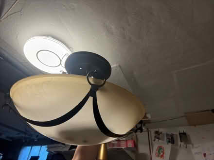 Photo of free Ceiling light and floor lamp (Arlington) #3