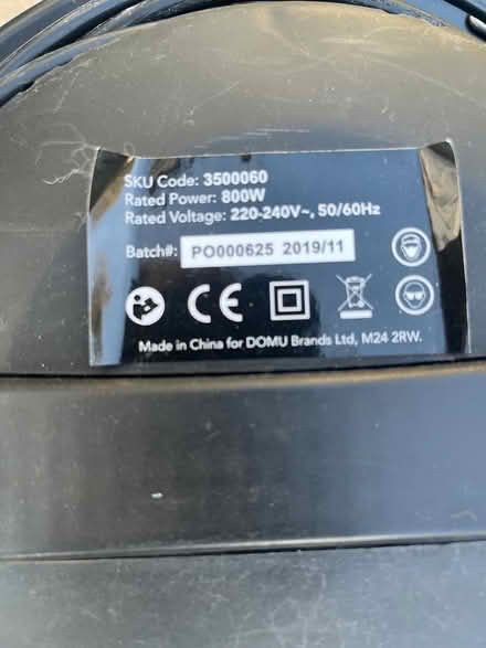 Photo of free Ash vacuum cleaner (Bromley BR2) #2