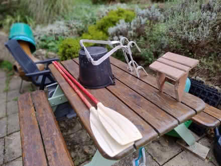 Photo of free Ladder stand off & support, oars, (Stinchcombe GL11) #1