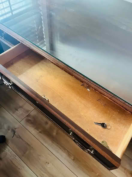 Photo of free Vintage Solid Wood Desk (Crofton) #2