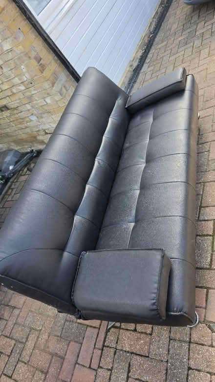 Photo of free Click clack sofa bed faux leather (Hatfield AL10) #2