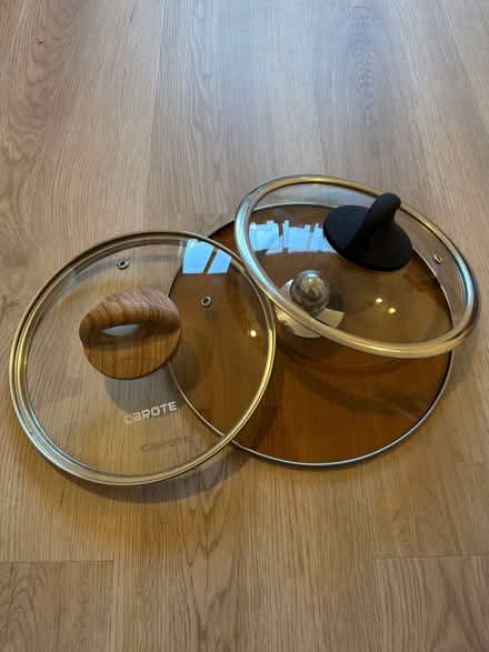 Photo of free Glass pot lids (Bellina Mews NW5) #1