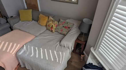 Photo of free Large L-shaped sofa bed (Earlsfield SW18) #3
