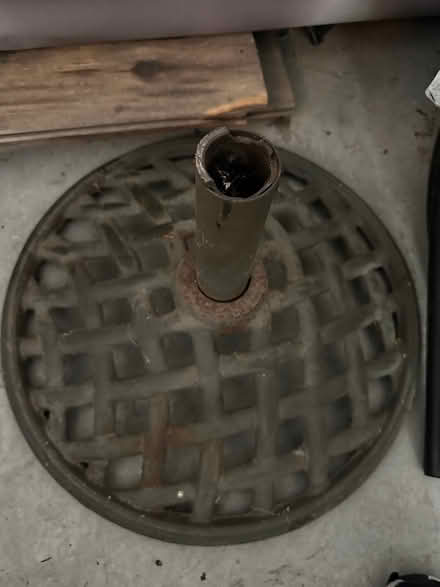 Photo of free Patio Unbrella Stand (Newton Center) #1
