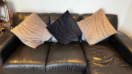 Photo of free 3 seater leather sofa (Lewisham SE13) #4