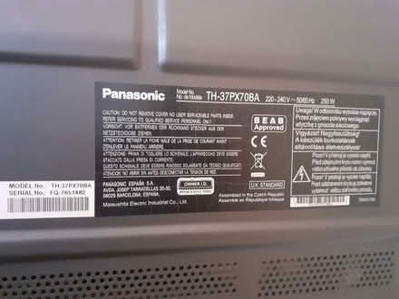 Photo of free Plasma TV (Highcliffe BH23) #2