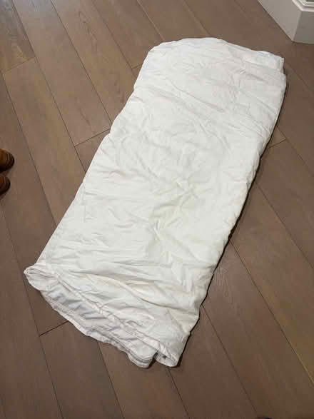 Photo of free Speaking size duvet cover - stained but good as a dust sheet (Cutteslowe OX2) #1