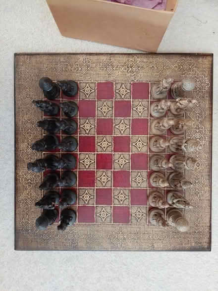 Photo of free Resin chess set and board (Waterlooville PO7) #3